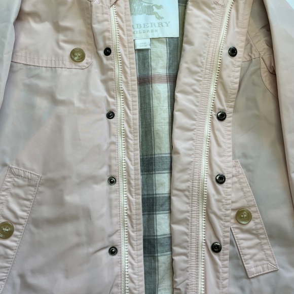 BURBERRY PINK CHILDREN RAINCOAT 24M - Picture 5 of 5